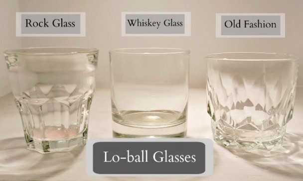Glassware Rentals - Lo-Ball Glasses