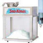Equipment and Supply Rentals - Sno-Kone Machine