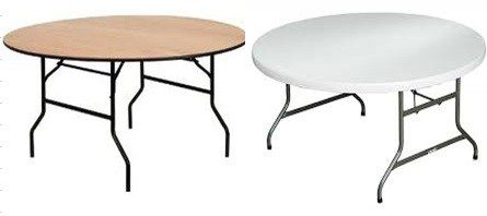 60 inch Round tables