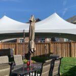 15x30 high peak marquee tent without walls