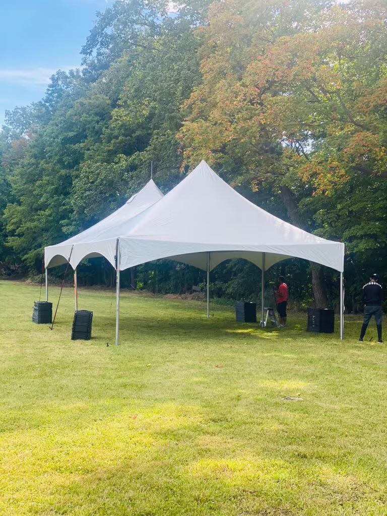 20x30 high peak marquee tent without walls 1