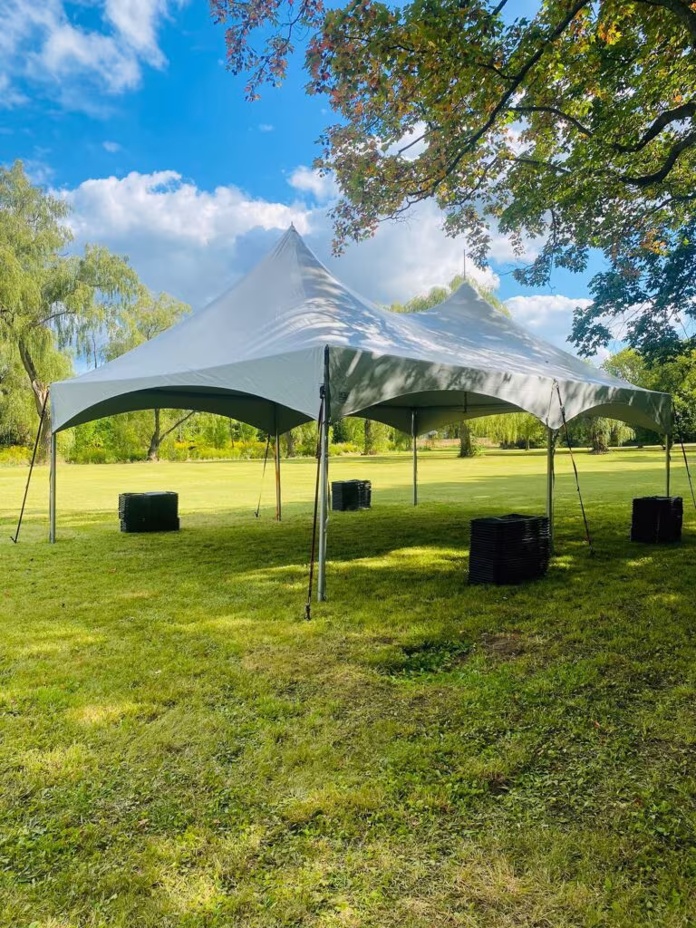 20x30 high peak marquee tent without walls 2