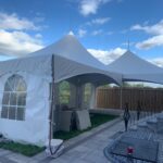 Two 10x20 high peak marquee tents