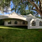 20x40 high peak marquee tent with french window walls 1