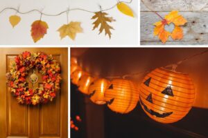 fall themed wall hanging