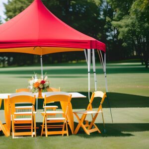 tables and chairs - sustainability