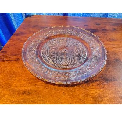 Crystal 11 Inch Plate – Round