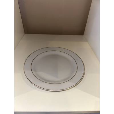 Gold Rim 8″ Salad Plate (Dozen)