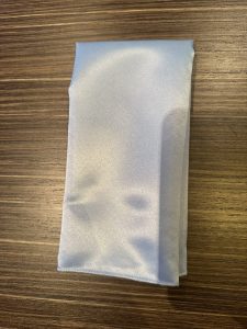 Baby Blue Napkin Satin