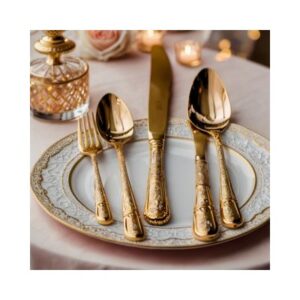 Gold Flatware