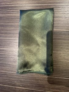 Olive Green Napkin Satin