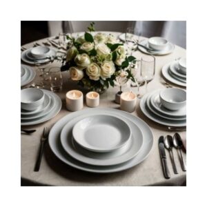 Plain White Dinnerware