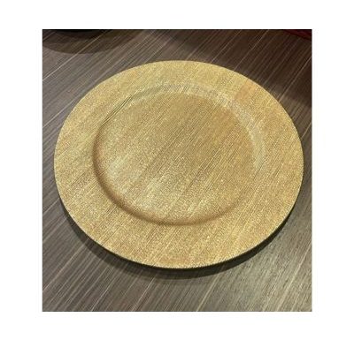 Reef Gold Charger Plates