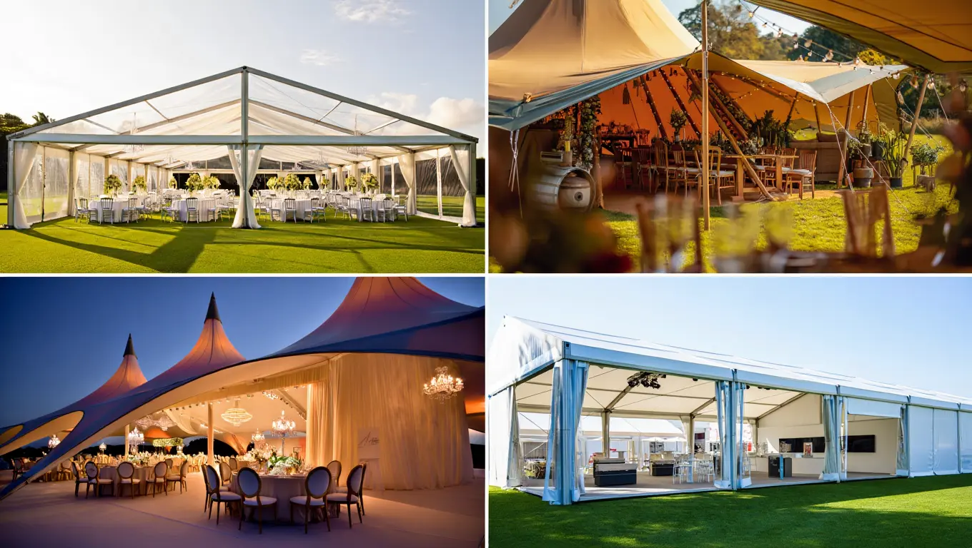 What is a Marquee Tent? Uses, Types And Benefits Types of Marquee Tents