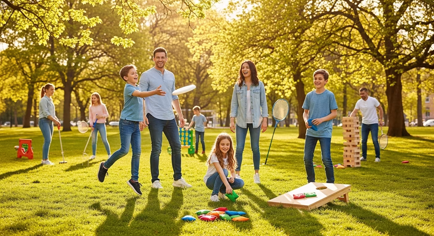16 Best Summer Outdoor Games To Play - Games For Lawn Outdoor Family Party Games