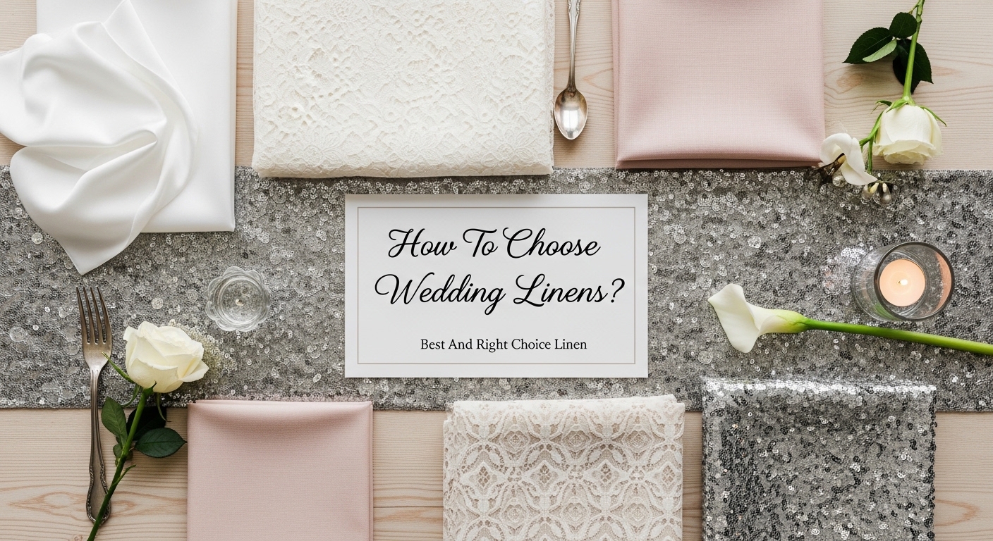 How To Choose Wedding Linens? - Best And Right Choice Linen