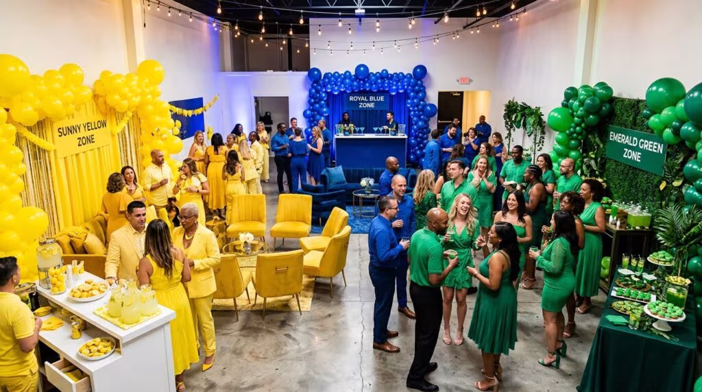 How To Throw the Best Color Theme Party? - Color Party Theme Ideas What is a Color Theme Party